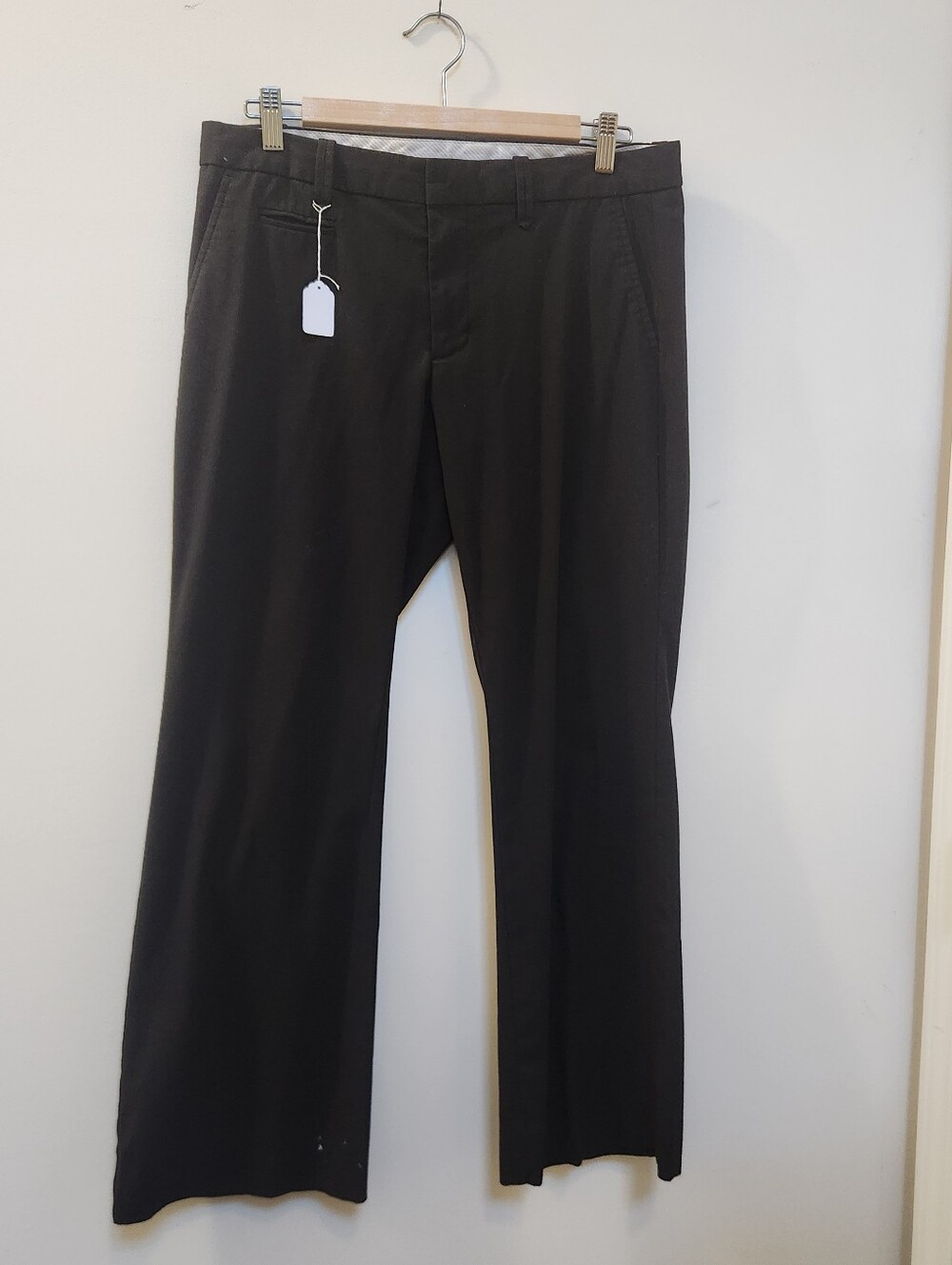 Gap Woman's Black Stretch Dress Pants - Classic Straight Fit